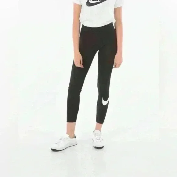 NWT NIKE Tight Fit Mid Rise Full Length Legging - Picture 1 of 2